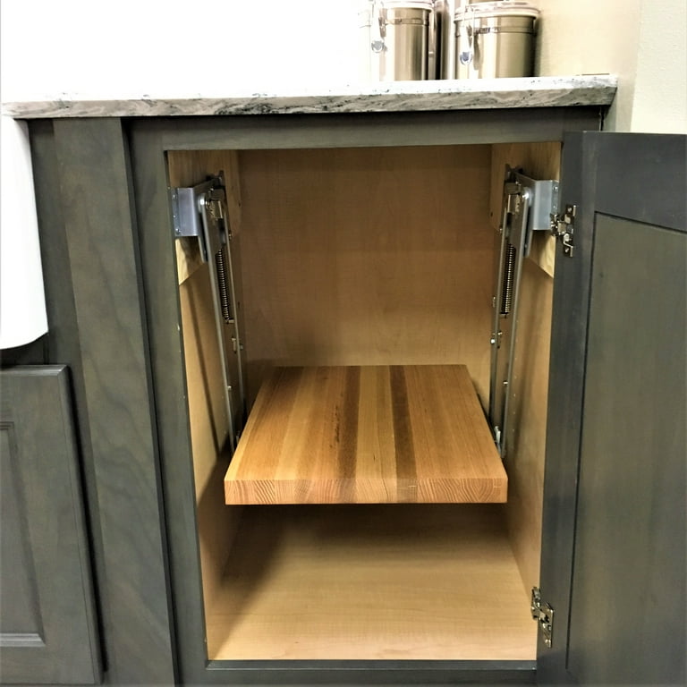 1 door base cabinet with heavy duty mixer lift (*mixer not included)