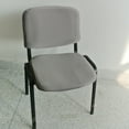 thumbnail image 2 of yuksok 1 Set Split Design Stretchable Office Computer Chair Covers Slipcover Grey, 2 of 9
