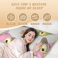 thumbnail image 4 of Lsque Cartoon Owls Body Pillow Case Cover,Ultra-Soft Microfiber Bed Pillow Cases 20x54 inches,Elegant Bedding,Breathable Durable Pillow Cover with Envelope Closure, 4 of 8