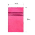 thumbnail image 5 of 5 Pcs Korean Italy Asian Exfoliating Bath Washcloth Body Scrub Shower Soft Towel, 5 of 6