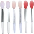 thumbnail image 2 of BPPEG 6PCS Silicone Lip Scrub Brush Reusable Lip Balm Applicators for Lip Care, 2 of 5