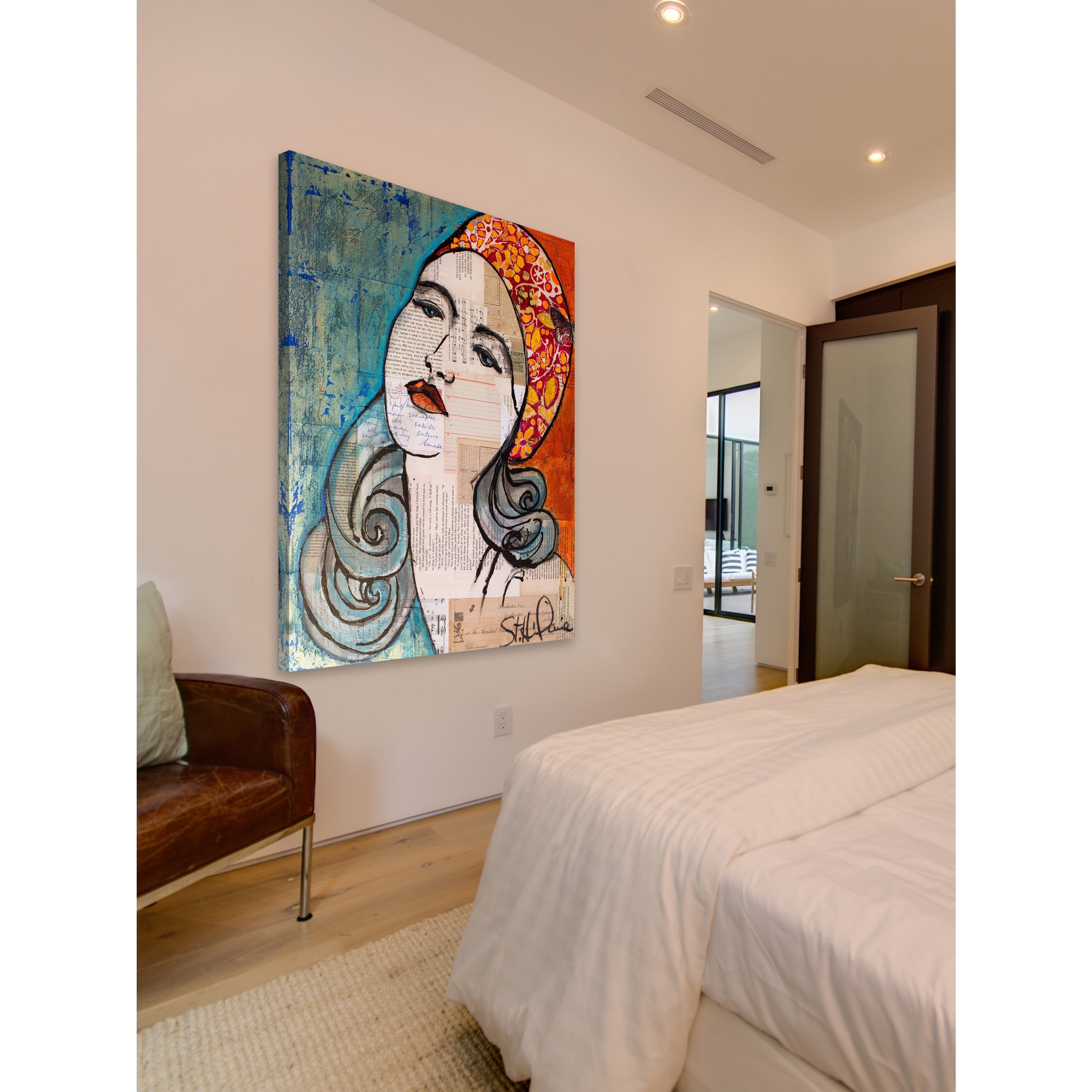 "Sweet Resistance" Painting Print on Wrapped Canvas