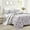 Purple_Gray, variant on Tanisha Reversible Quilt Gray/Purple 3Pc Set Full/Queen