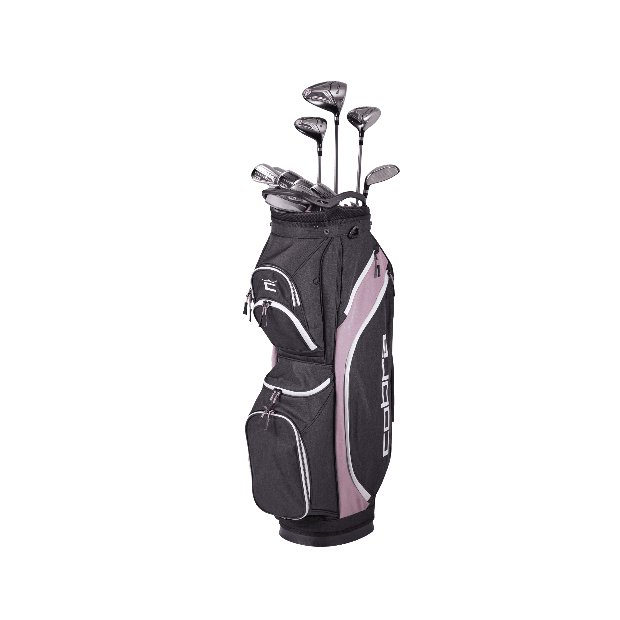 Women Cobra Fly XL 12 Piece Black/Lilac Complete Set Club Set Graphite New
