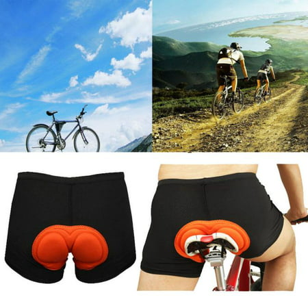 MEN Cycling Bicycle Bike Underwear Shorts Pants Cushion Pad 3D Padded (Best Padded Bike Underwear)