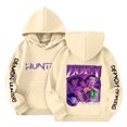 thumbnail image 1 of Pop cazadora para niña Dem on Hunter Hooded Sweatshirt,HUNTR/X Rumi,Mire Zoeyy Kids Long Sleeve Hooded Sweatshirt,Comfortable Relaxed Fit Tee for Women, Girls, Daily Lounge Wear, 1 of 4