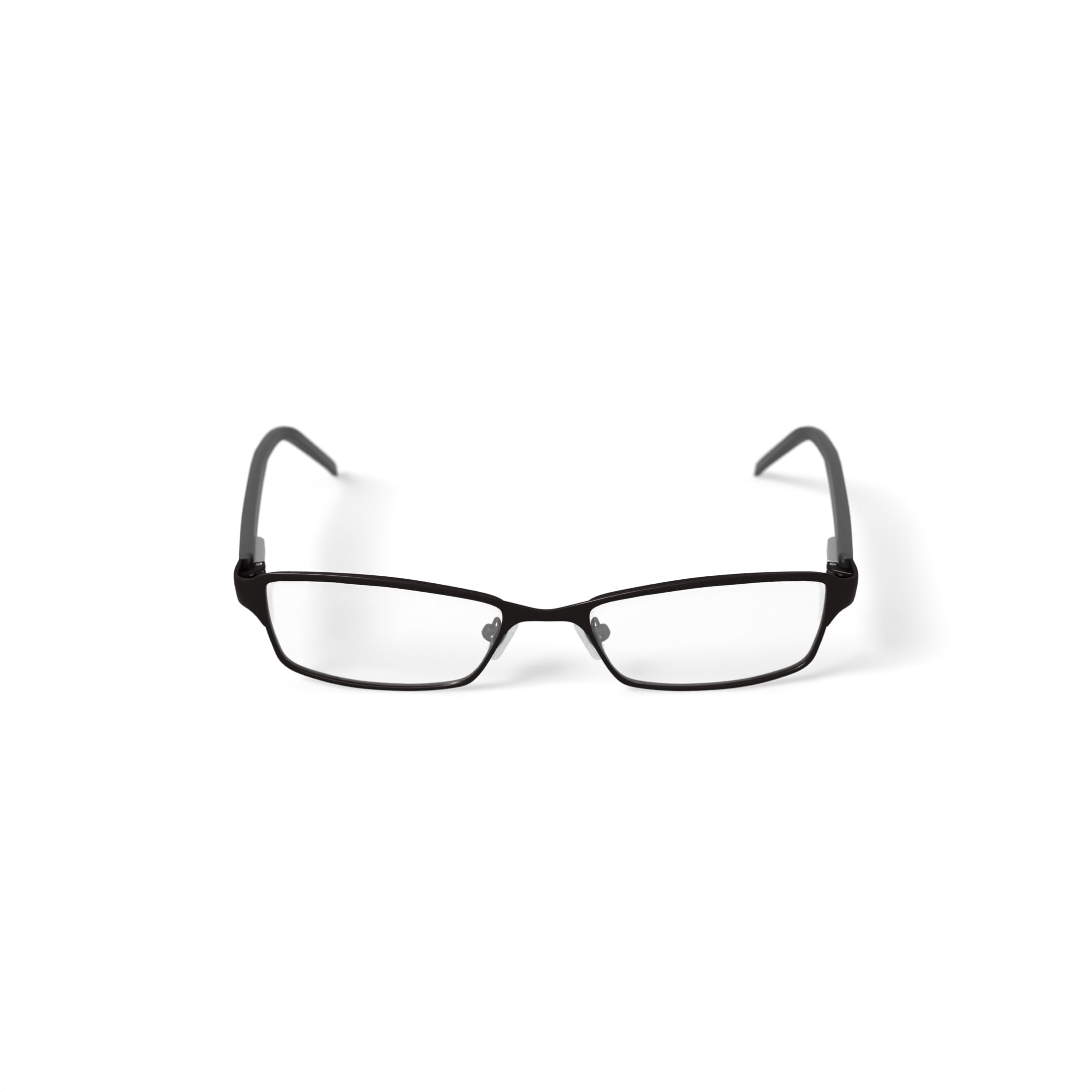 Walmart Youth FM13032 Rectangular Prescription Eyeglasses with Case, Gunmetal