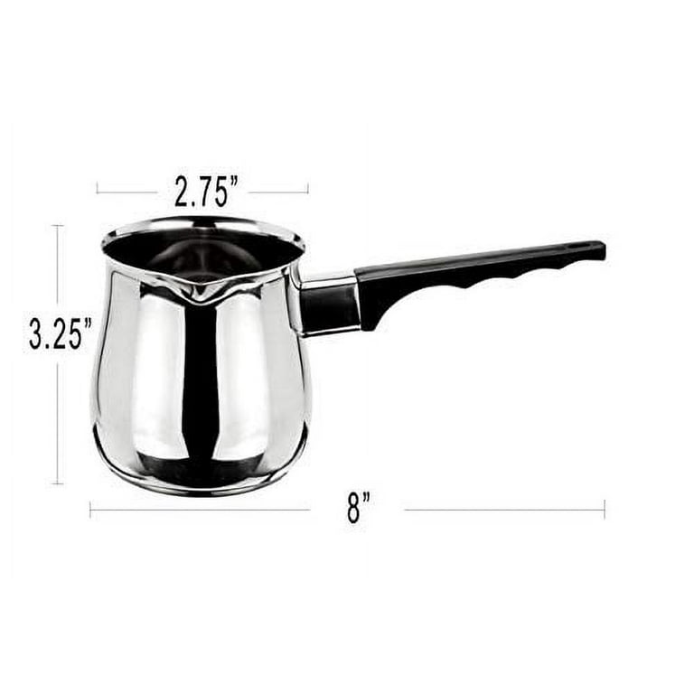 Turkish Coffee Cuisinox Turkish Cezve 13oz Stainless Steel