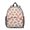 Mushroom and Character-1, variant on Mushroom and Cone Black Pattern Backpack for School, Cute School Bag with Adjustable Shoulder Straps and Padded Back, 13.8"x11.4"x6"