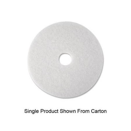 3m 3M White Polish Floor Pad 4100 MMM08480