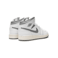 thumbnail image 3 of JORDAN GRADE SCHOOL Air Jordan 1 Mid GS "Neutral Grey" 554725 135 from Stadium Goods, 3 of 8