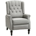 thumbnail image 1 of HOMCOM Manual Reclining Sofa with Wingback Design Armrests for Living Room, 1 of 10