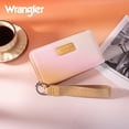 thumbnail image 4 of Wrangler Wallet Purse for Women Gradient Wristlet Wallet with Credit Card Holder, Tan, 4 of 7
