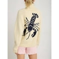 thumbnail image 3 of Women's Shawl Collar Cardigan Funny Lobster Graphic Long Sleeve V Neck Sweater Y2K Button Down Warm Jacket Coats, 3 of 6