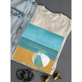 thumbnail image 3 of Image Conscious Beach Ball T-Shirt Womens -Porter Hastings Designs, Female Regular Fit, 3 of 4