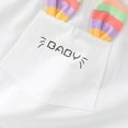 thumbnail image 6 of KYAIGUO Girl's Dress 2 in 1 Strappy Dress One Piece Dresses Kids Toddler Dress Jumpsuits Fashion Colorful Striped Top Dress for Toddler 1-5Y, 6 of 7