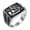 Silver, variant on Men's Stainless Steel Vintage Punk Ocean Navigation Sailboat Lucky Signet Biker Ring Gothic Cool Travel Pirate Adventure Silver Size 13