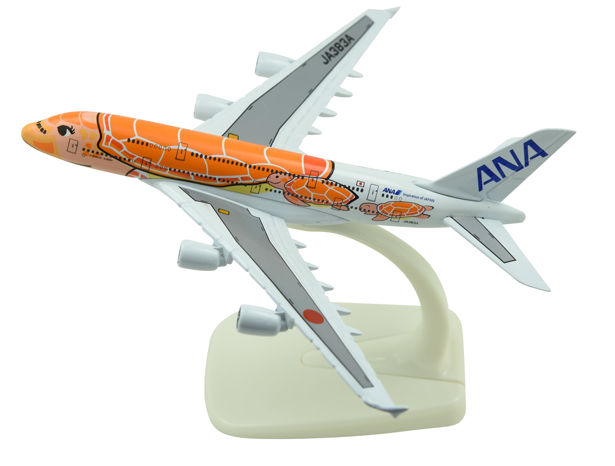 Aviation Collectibles TANG DYNASTY A380 ANA Sea Turtle Metal Airplane ...