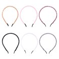 thumbnail image 2 of 6pcs Cheveux Imitation Cristal Main Tricot Perles Bandeau pour Fille, 2 of 7