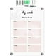 thumbnail image 4 of Simple Handwritten Message Board Transparent 29.7x21cm Acrylic Reminder For Families 1 Set, 4 of 4