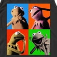 thumbnail image 2 of Men's The Muppets Kermit Pop Art Tank Top Black Small, 2 of 5