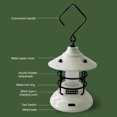 thumbnail image 3 of Linterna portátil USB Retro Camping Tienda de campaña impermeable Luces colgantes Lámparas (Blanco), 3 of 9