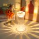 thumbnail image 3 of Lámpara de mesa Irfora Lámpara de mesa de acrílico Escritorio junto al diseño de reflejo de luz Luz de noche de cristal Lámpara de mesita de noche decorativa Modo de brillo constante para el dormitori Irfora Lámpara de mesa, 3 of 6