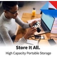 thumbnail image 4 of Toshiba Canvio Advance 1 To Disque Dur Externe Portable USB 3.0, Noir - HDTCA10XK3AA, 4 of 5