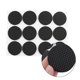 thumbnail image 3 of Almohadillas de goma protectoras ANGGREK 12 piezas protectores de piso autoadhesivos negros muebles sofá silla mesa, 3 of 8