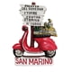 thumbnail image 1 of Imán para nevera San Marino Scooter 3D, resina, recuerdo, 1 of 3