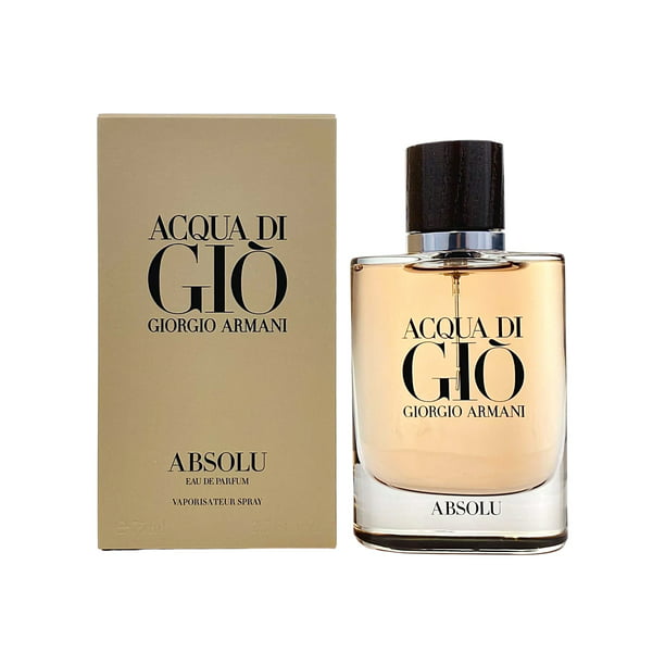 Acqua Di Gio Absolu for Men By Giorgio Armani Eau De Parfum Spray 2.5 oz / ml - Walmart.com