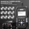 thumbnail image 2 of ANCEL BZ700 Car OBD2 Scanner Fits for Mercedes Benz Sprinter Smart Vehicles Code Reader Scan, All Systems Automotive Diagnostic Scan Tool OBD2 Scanner DPF ADblue Reset Injector Coding OBD Scan Tool, 2 of 6