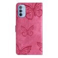 thumbnail image 2 of Compatible avec Motorola Moto G52/ G82 Étui Papillon Embossé avec Portefeuille et Support, 2 of 5