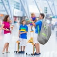 thumbnail image 2 of Bramble - 47" Inch Extra Large Waterproof Gate Check Stroller Bag for Airplane (600D Nylon) Backpack Stroller Storage & Travel Bag for Single Double Stroller | Padded Adjustable Strap, 2 of 5
