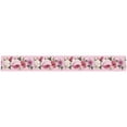 thumbnail image 1 of 1PC Beautiful Floral Pattern Wallpaper Border Sticker Waistline Wall Sticker Waterproof Self-Adhesive Border Decal for Home Bathroom Kitchen (15x300cm), 1 of 6