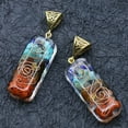 thumbnail image 6 of 7-Chakra Reiki Healing Yoga Natural Stone Pendant Necklace Unisex аж Gift B4V7, 6 of 6