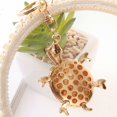 thumbnail image 4 of Llaveros con diamantes de imitación en forma de tortuga - Para hombres, mujeres y niños JAMW Sencillez, 4 of 5