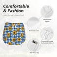 thumbnail image 6 of Lsque Sunflowers Printed Women's Running Shorts with Liner Pockets,Elastic Quick Dry Workout Athletic Gym Yoga Shorts,Womens High Waist Shorts-Large, 6 of 9