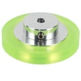 thumbnail image 2 of 2X 200mm Aluminum Polyurethane Industrial Encoder Wheel Measuring Wheel for Measuring Rotary Encoder,2 x Encoder wheel,Green & Silver, 2 of 9