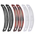 thumbnail image 1 of 6pcs Women Gift Banana Clip Clincher Comb Headwear Styling Tool Party Retro, 1 of 3