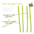 thumbnail image 4 of Outil de Nettoyage pour Raclette à Paille 4 Pack - (2 Petits, 2 Larges) - Brosse en Silicone pour Raclette à Paille Réutilisable Lavable au Lave-Vaisselle, 4 of 4