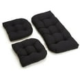 thumbnail image 2 of U-Shaped Twill Tufted Settee Cushion Set (Set of 3), 2 of 2
