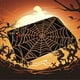 thumbnail image 4 of RKSTN halloween bathroom decor Halloween Spider's Web Area Rug Spooky Gothic Mat Non-Slip Tufted Mats For Front Door Bathroom Kitchen Room 2x2.6ft, 4 of 5