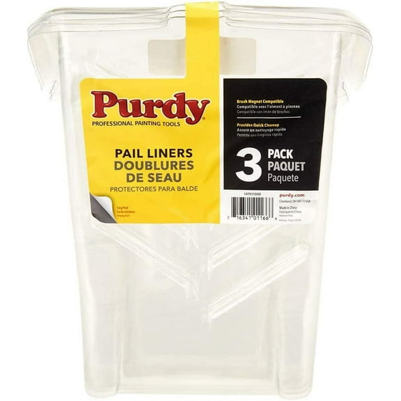 Painter's Pail and Liners - New! Pail Liner 3-Pack