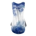 thumbnail image 4 of EKOUSN Women's Summer Sleeveless Tunic Casual V-Neck T-Shirt Tank Tops Blouse, 4 of 4
