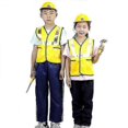 thumbnail image 5 of 2022 Construction Worker Costume Kit For Kids Role Play Toy Set Career Costumes Heavy Worker Cosplay, 5 of 5