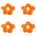 thumbnail image 5 of Artificial Orange Flower40Pcs Artificial Knitted Wool Simulation Flowers Knitted Wool Flowers Top Tier Quality, 5 of 5