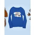 thumbnail image 3 of Kids Riding A Rocket Long Sleeve Toddler -Image by Shutterstock,  4 Toddler, 3 of 4