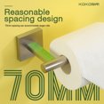 thumbnail image 6 of KOKOSIRI Toilet Paper Holder Tissue Paper Dispenser for Bathroom Toilet Roll Holder Brushed Nickel Stainless Steel B2005BR, 6 of 9