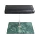 thumbnail image 1 of Expositor de relojes, organizador de joyas para mesa y hogar. base verde plateada, 1 of 9